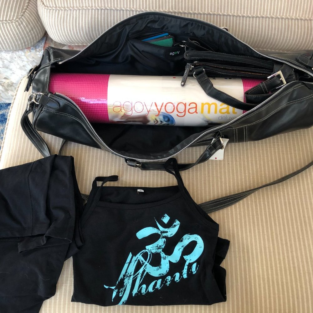 Unisex Biker Yoga Mat bag – by agoy – Size Large - Picture 6 of 12